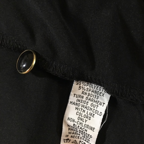 Bob Mackie Wearable Art Long Sleeve Long Cardigan Style Top With Pockets - Picture 9 of 12